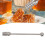 Honey Mixing Stick 15.5cm Fluted SS 1