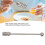 15.5cm 304SS Fluted Honey Stirrer 1