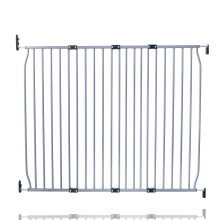 (130cm - 140cm, Grey) Safetots Eco Screw Fit Baby Gate