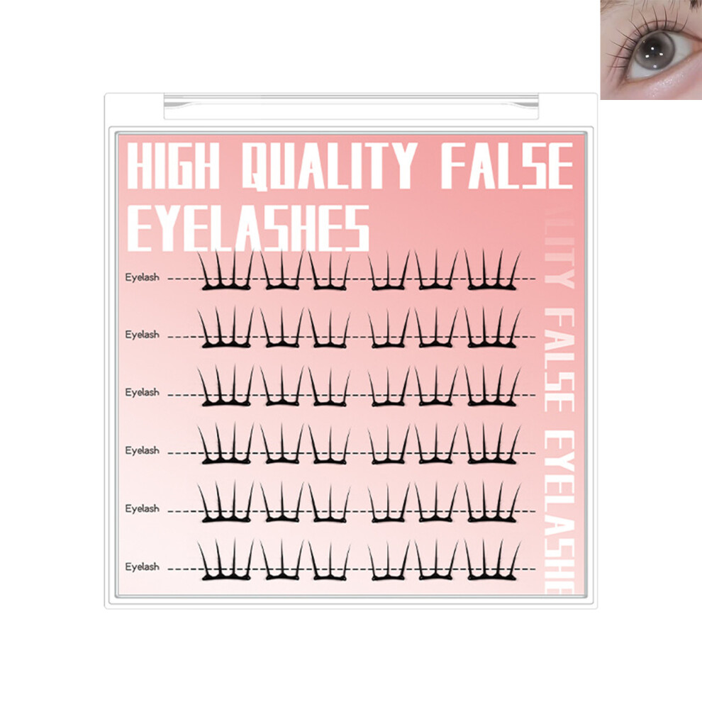 Dachuang Beauty Pre-Glued Black Lash Clusters For Beginners