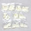 500Pcs Acrylic French False Nails, UV Salon White Tips 1