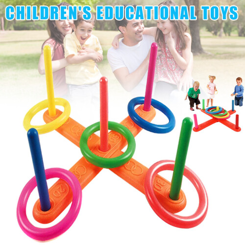Kids Ring Toss Game Indoor/Outdoor