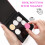 5Sets Magnetic Makeup Palettes Empty with Spatula for Blush Eyeshadow 5