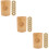 3Sets Khaki Bambuseimer & Kupfermünzen Set Für Chinesische Wahrsagung 10