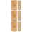 3Sets Khaki Bambuseimer & Kupfermünzen Set Für Chinesische Wahrsagung 9