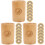 3Sets Khaki Bambuseimer & Kupfermünzen Set Für Chinesische Wahrsagung 3