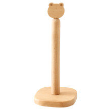 2Stk Holzhalter Rollpapier Khaki Vielseitig Und