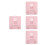 4Stk Metall Buchhalter Pink Multifunktional Leseständer 5
