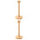 2Stk Holzhalter Rollpapier Khaki Vielseitig Und 5