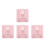 4Stk Metall Buchhalter Pink Multifunktional Leseständer 7