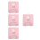4Stk Metall Buchhalter Pink Multifunktional Leseständer 8