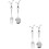 4Stk Kinderbesteck Set Mit -Gabel Silber 8