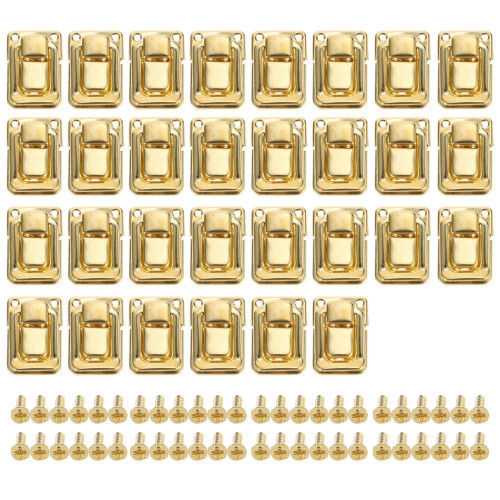 60Stk Schlösser Goldener Robustern Verschluss