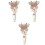 3Stk Goldfarbener Butterfly Badge Clip, Einfach Zu Befestigen, Robust 3