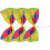 6Stk Clown Kostüm Bowtie Regenbogen Bühne Fliege 3
