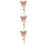 3Stk Goldfarbener Butterfly Badge Clip, Einfach Zu Befestigen, Robust 8