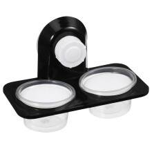 2Stk Reptil Futter- Und Wasserschale Transparent Für Terrarien