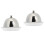 2Pcs Butter Dish with Lid Ceramic Container for Spices Desserts 4