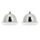2Pcs Butter Dish with Lid Ceramic Container for Spices Desserts 2