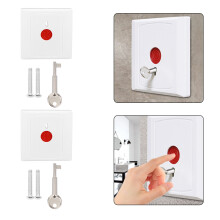2 Pièces Bouton Urgence Incendie Manuel