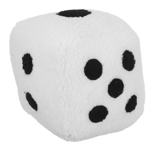 5Pièces Coussin Déco Dés Peluche 2
