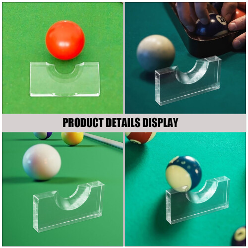 2Pièces De Billard Transparent En Indispensable 2
