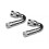 6Pcs Strong Silver Bike Car Extension Adapter Valve 11