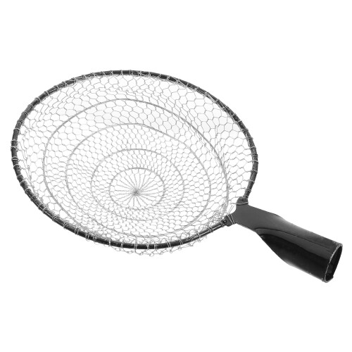 5Pcs Silver Wire Mesh Fishing Nets Large Scoop Durable Landing Nets