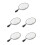 5Pcs Silver Wire Mesh Fishing Nets Large Scoop Durable Landing Nets 8