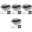 4Pcs Outdoor Weatherproof Electrical Junction Box Durable ABS Plastic 3