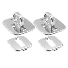 8Pcs Zinc Alloy Laptop Lock Anchor Plate Security Cable for Travel