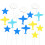 16Pcs Airplanes White Cloud Cupcake Toppers For Birthday Party 8