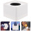 7Pcs Durable ABS Square Mic Logo Flag Station Portable Interview Use 3
