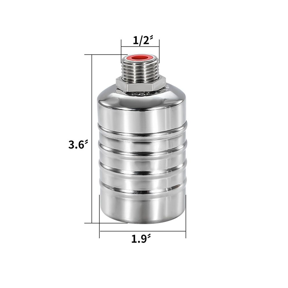 1/2Inch To 3/4Inch Water Float Valve,Stainless Steel Float Valve,Fully Automatic Water Level Controller Float Valve 4852693576142