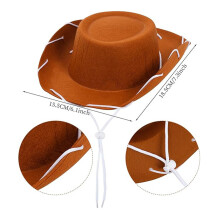 Cowboy Hat & Sunglasses Set for Men, Women, Teens