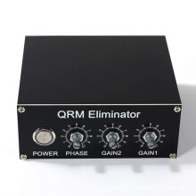 QRM Eliminator X-Phase PTT Control 1-30 MHz Band QRM Eliminator Aluminum Alloy QRM Canceller Radio TV Broadcast
