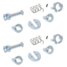 2X Car Front Left & Right Door Lock Cylinder Repair Kit Replacement 51217035421 For- X3 E83 X5 E53