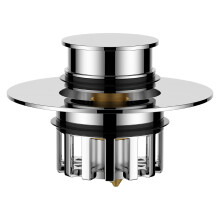 Washable Sink Drain Plug, Overflow Converter Strainer