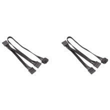 2X 5Pin to 3 Port Peripheral Power Supply Cable for Enermax Modular PSU