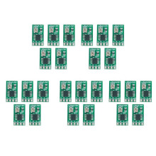 25Stck 30-1500MA Einstellbarer Konstantstrom-LED-Treiber 3,3V 3,7V 4,2V 5V PWM-Steuerplatine Buck-Leistungsmodul