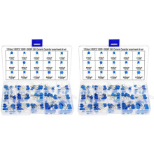 360Pcs 15 Values High Voltage Dip Ceramic Capacitor Assortment Kit Range 100PF-10000PF 3KV