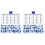 360Pcs 15 Values High Voltage Dip Ceramic Capacitor Assortment Kit Range 100PF-10000PF 3KV 1