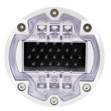 Solar Road Stud with 6 Screws Ground Embedded LED Cat Eyes