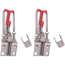 2-Pack 2000Lbs Capacity Heavy Duty Adjustable U Bolt Self-Lock Toggle Clamp