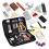 72Pcs Guitar Tool Kit Repair Maintenance Tools String Action Ruler Guitar Bridge Pins Strings Picks with Carry Bag 1