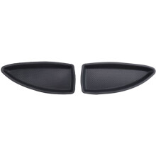 23451124 23451126 for Malibu 2016 2017 2018 2PCS Car Rear Door Bezel Cap Bolt Cover Door Slot Gasket