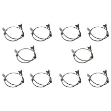 10X 9665386780 ABS Raddrehzahlsensor Stecker Vorne Rechts 4545K3 4545F5 96496780 für 307 308 C4 DS4