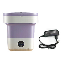 Mini laveuse de grande capacité 12L avec-Taro Violet Européen