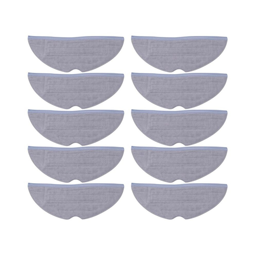 10 Pcs Mop Cloth Pads Replacement For S7 T7s T7 Vacuum Cleaner Parts Microfiber Soft Pad 6032933705701
