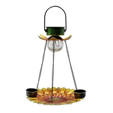 Mangeoire à oiseaux LED suspendue pour oiseaux sauvages,-1